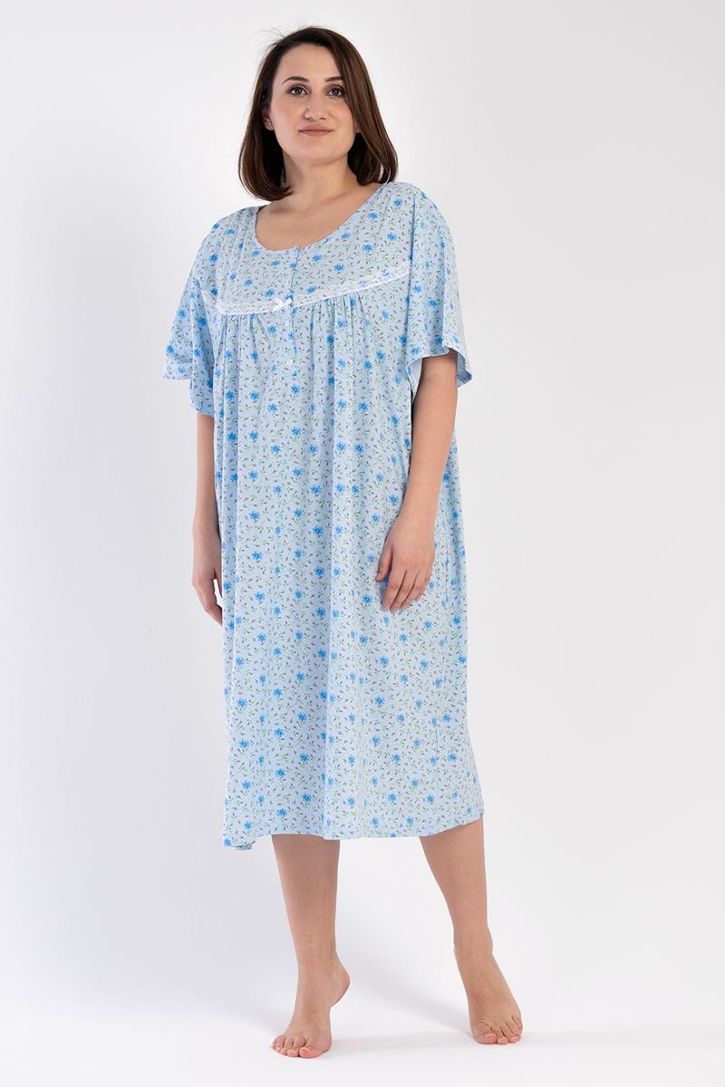 Woman Grandma Big Size Benri Nightgown