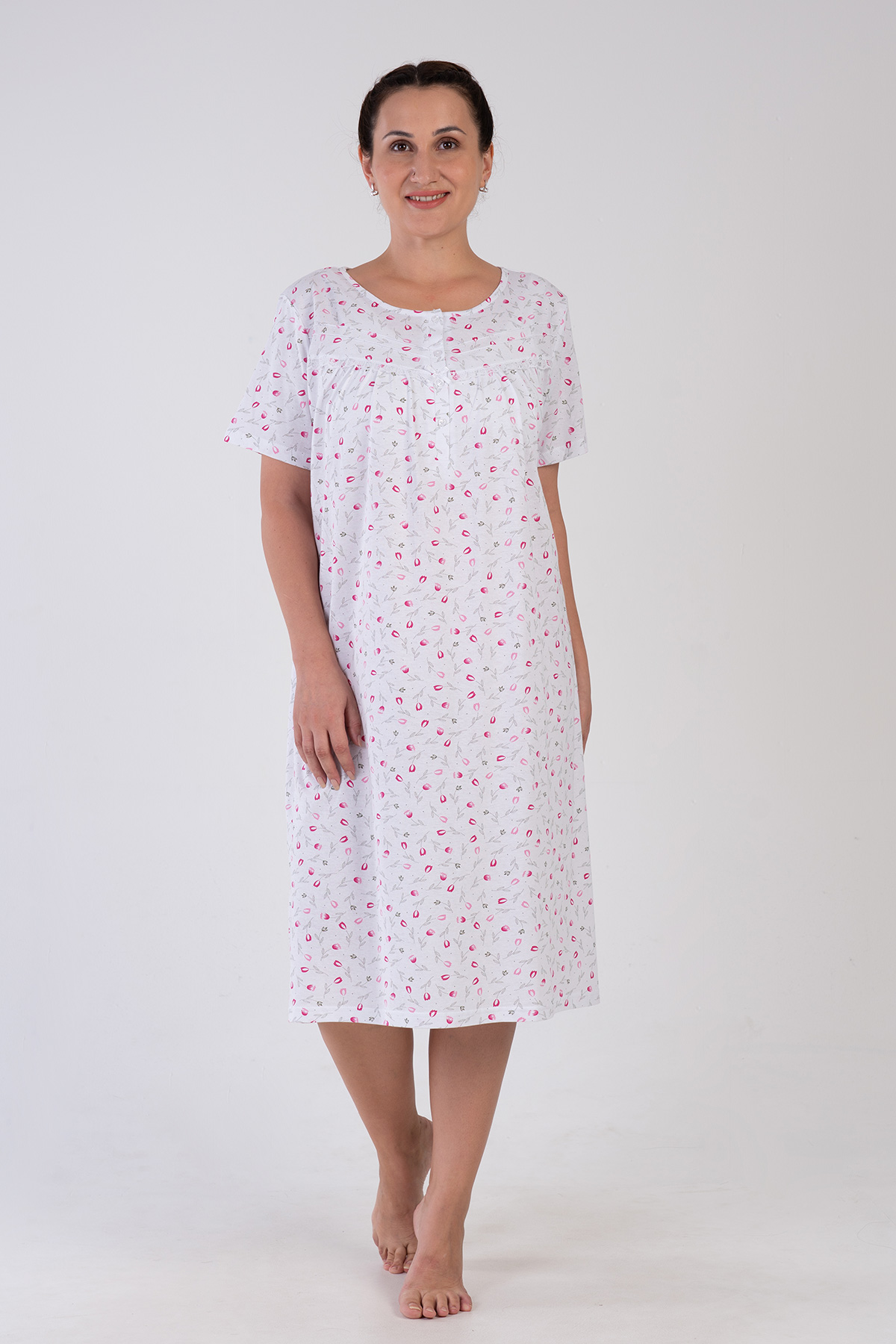 Woman Elen Grandma Nightgown