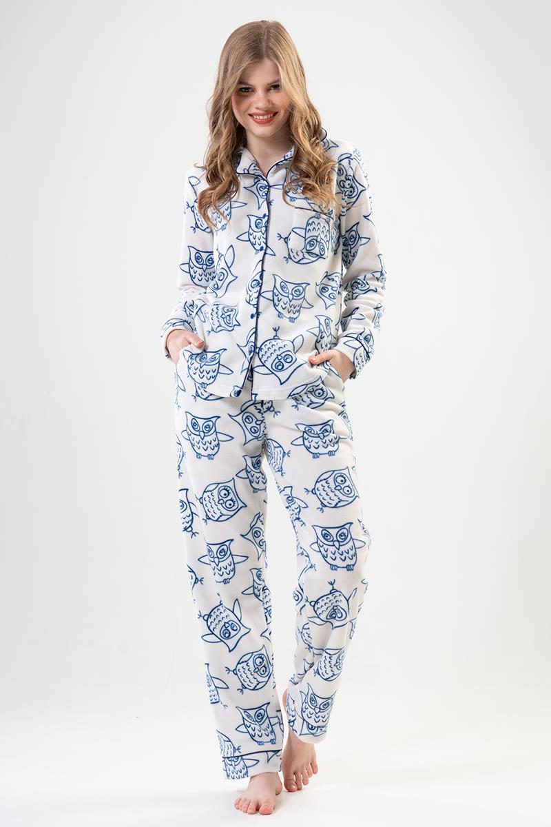 Woman Night Owl Pyjama Set