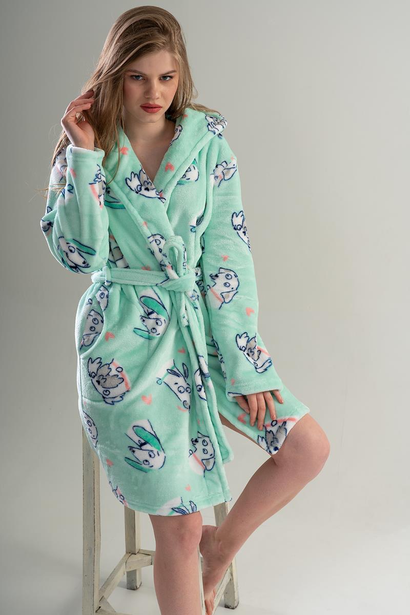 Woman Crazy Dressing Gown
