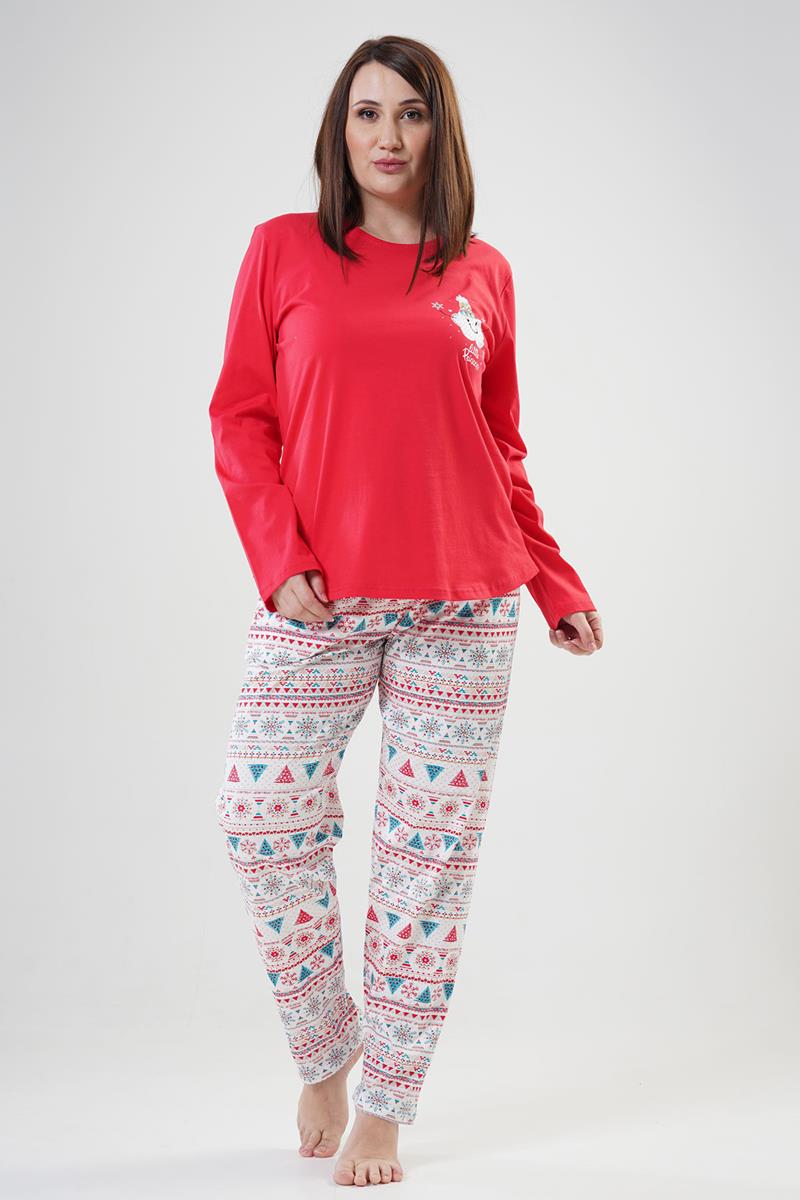 Woman XXL Cute Christmas Pyjama Set