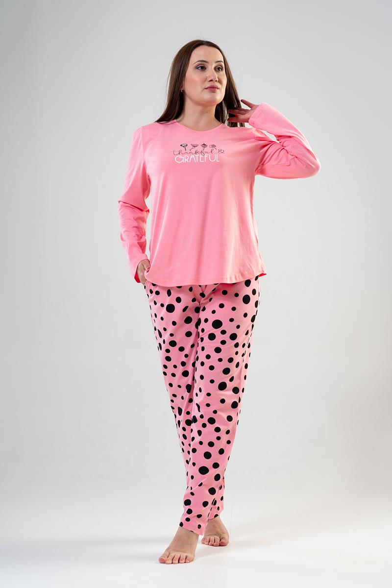 Woman Big Size Grate Pyjama Set