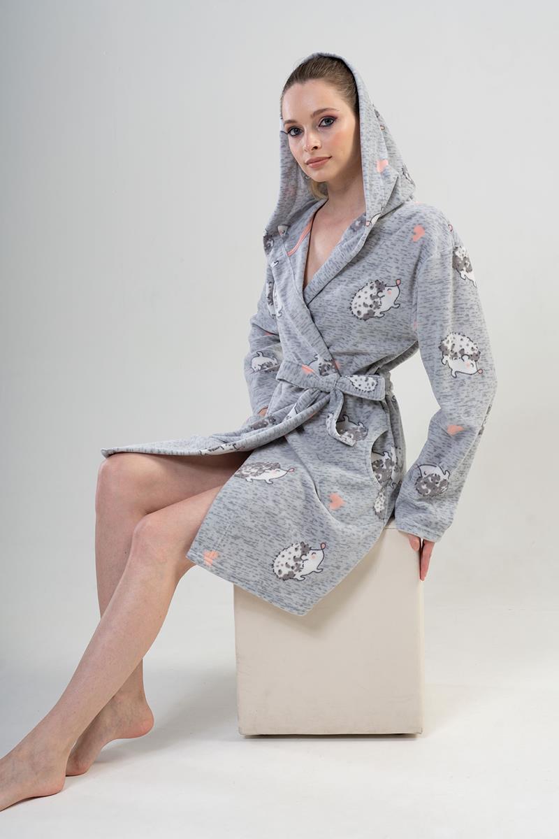 Woman Porky Dressing Gown