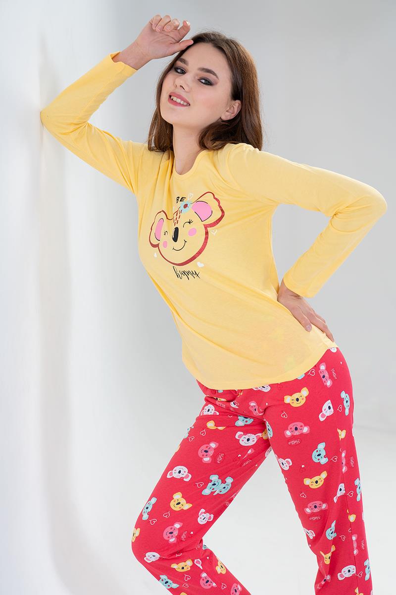 Woman Energetic Color Pyjama Set