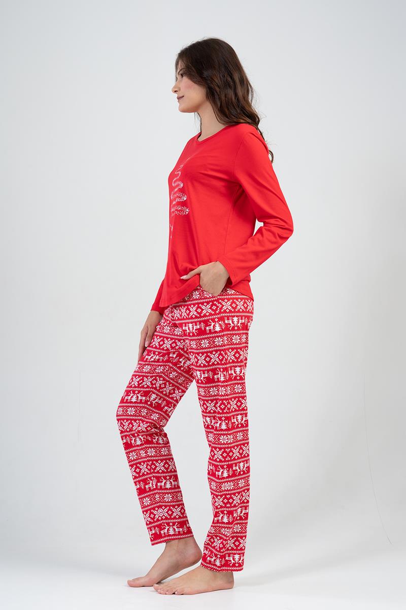 Woman Christmas Three Pyjama Set
