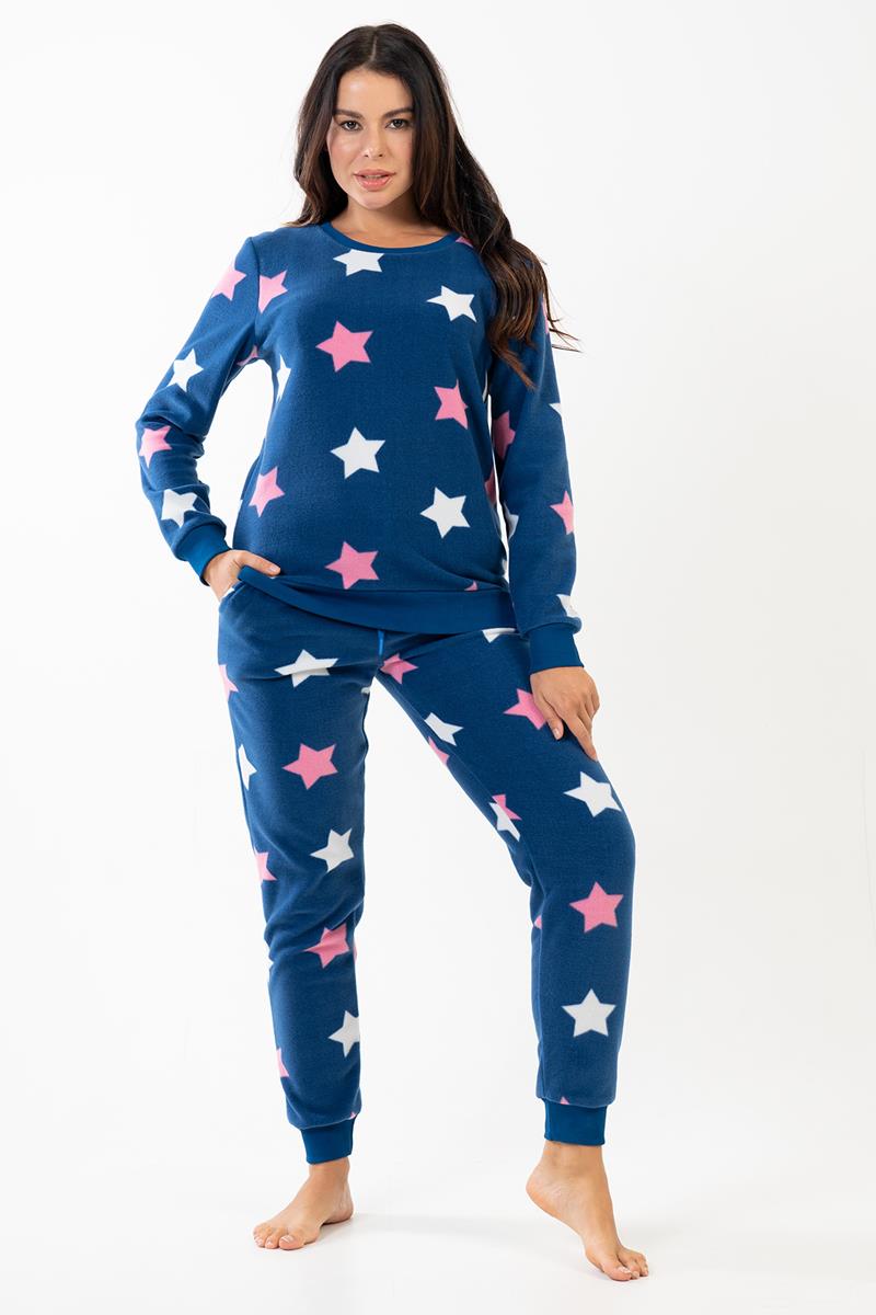 Woman Indigo Star Pyjama Set