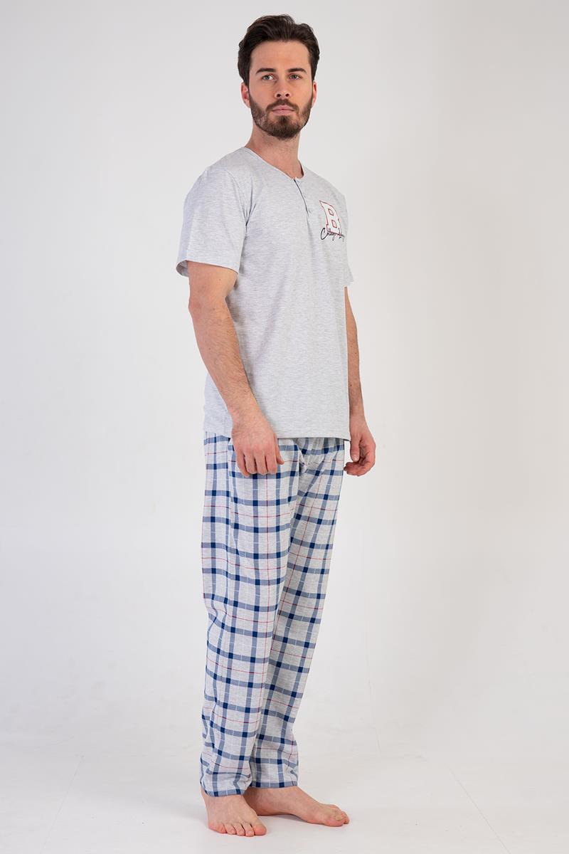 Man Big Size Collage Pyjama Set