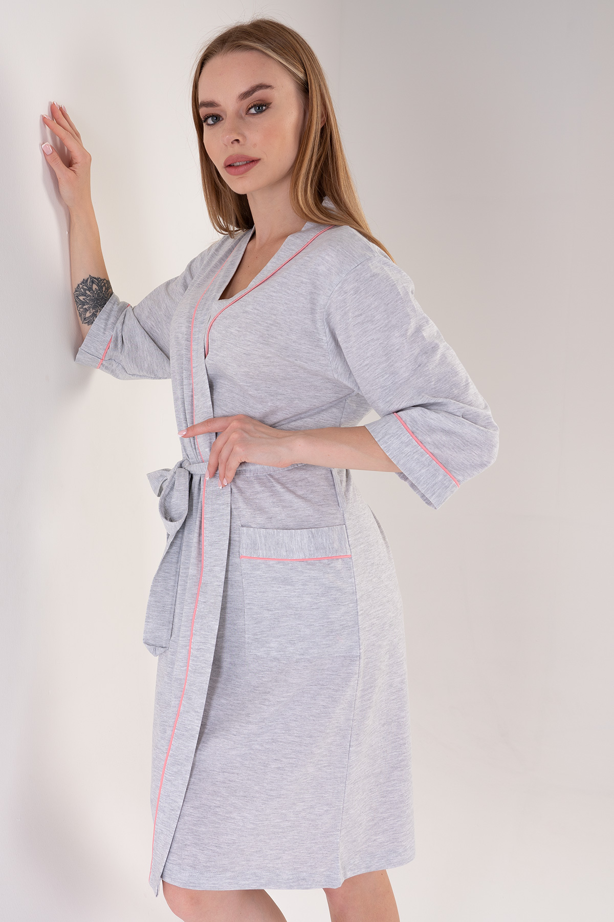 Woman Harte Dressing Gown