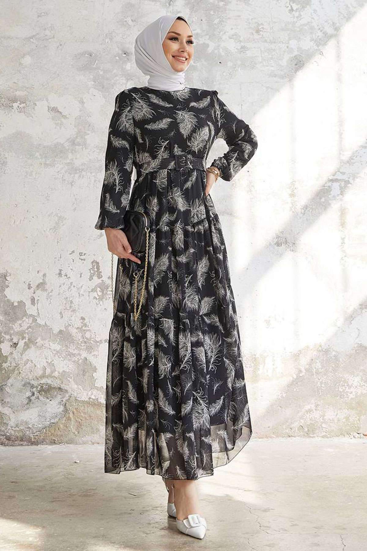 Woman Sande Hijab Dress