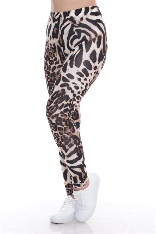 Woman Leopard Pattern Tight